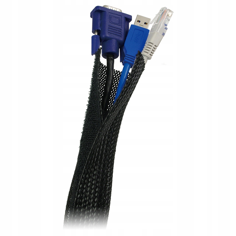 Logilink Cable Flex Wrap KAB0006 1.8 m, Black