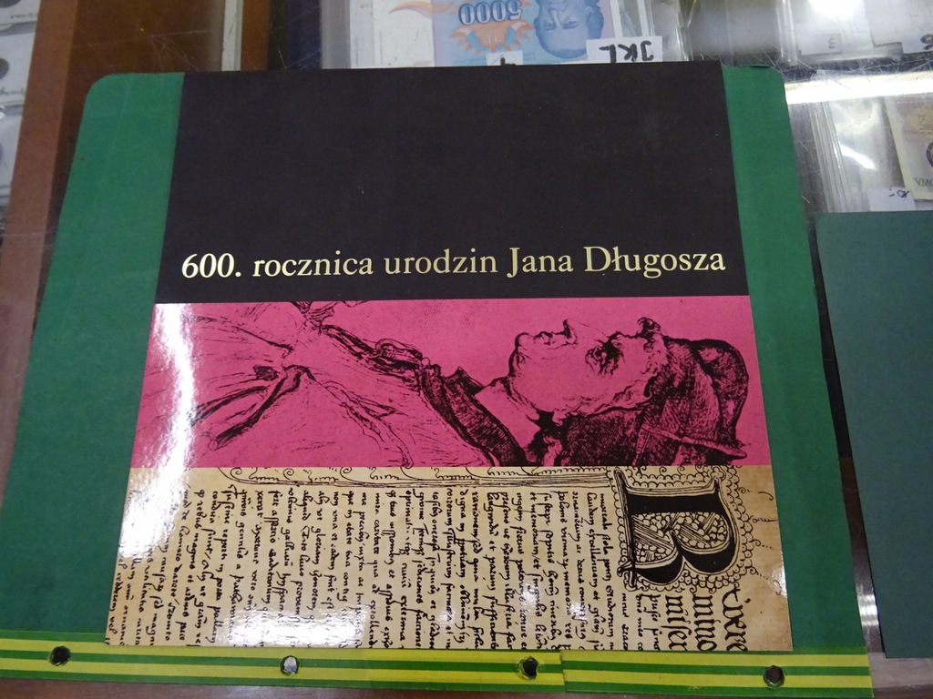 Poczta Polska - folder - Jan Długosz - 600 lat