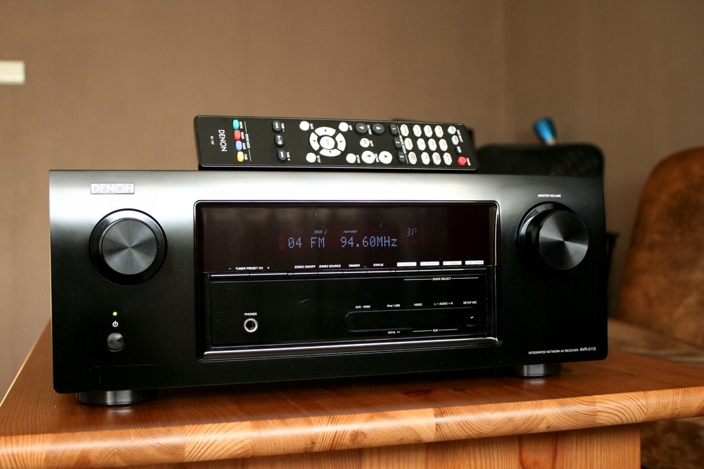 Amplituner 7.1 Denon AVR 2113 USB NET wzmacniacz