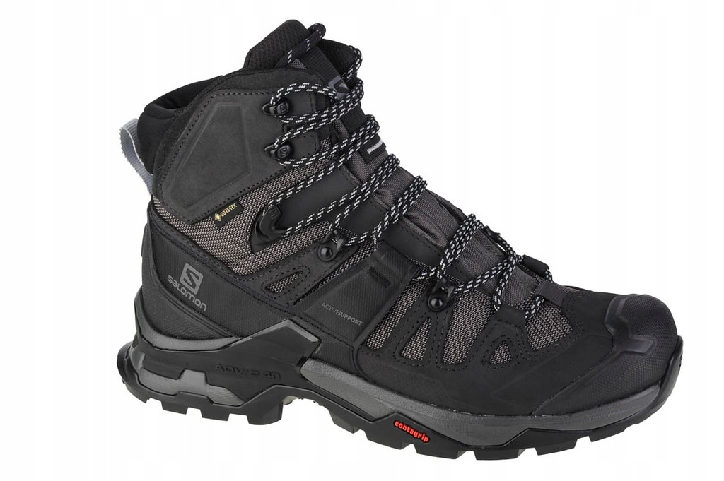 Salomon QUEST 4 GTX -42 2/3- Buty Trekkingowe Męskie Nubuk Czarny