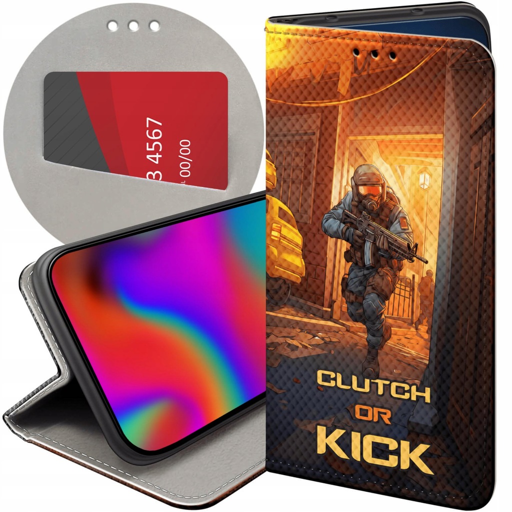 ETUI Z KLAPKĄ DO SAMSUNG GALAXY S20 FE / 5G WZORY CS GO COUNTER-STRIKE CASE