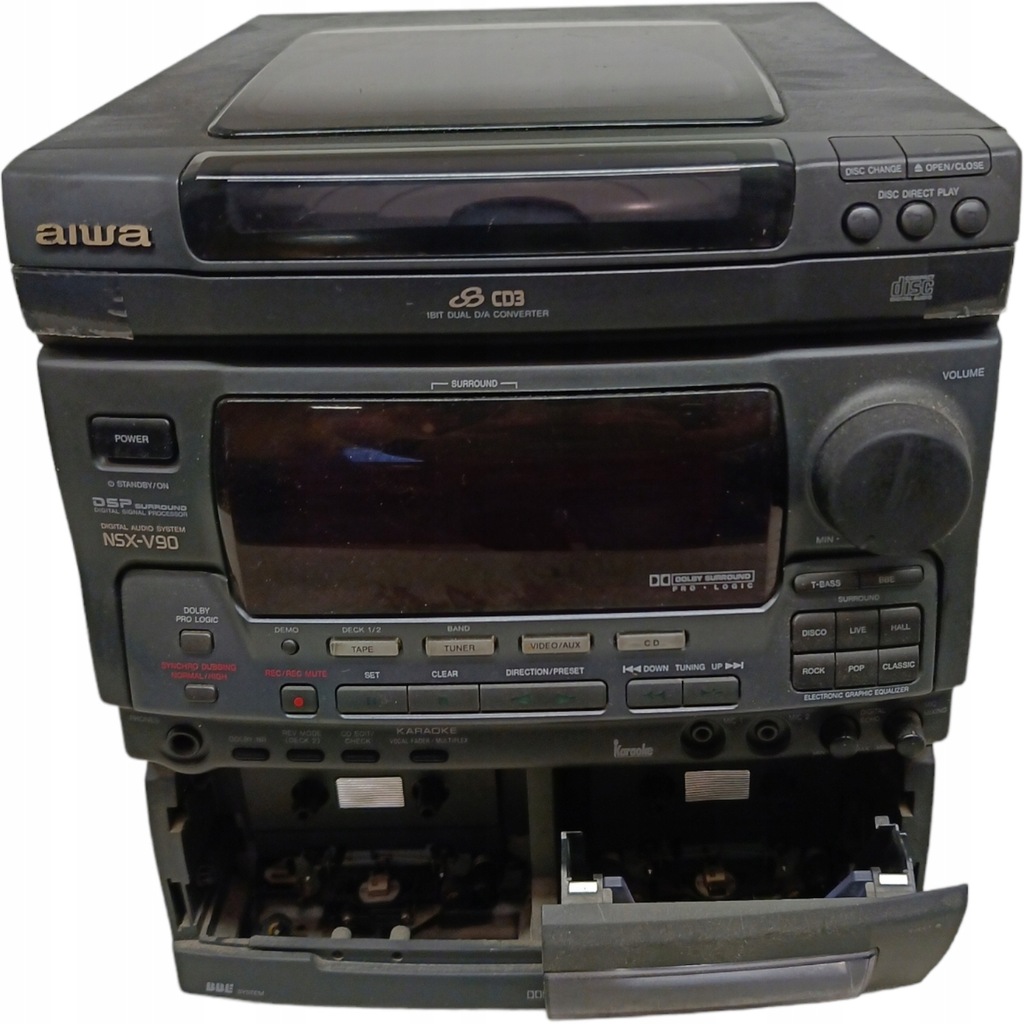 Wieża Aiwa NSX V 90. Aukcja BCM - 14322090642 - oficjalne archiwum