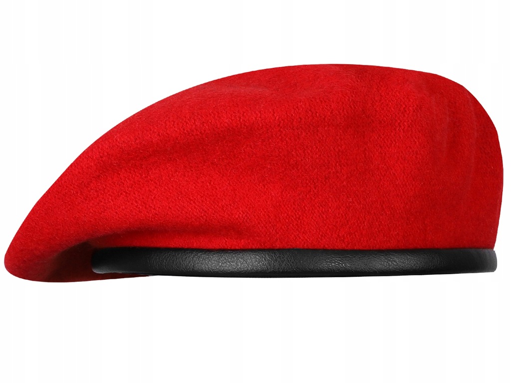 BERET Wojskowy WP Polski WEŁNIANY CZERWONY 60