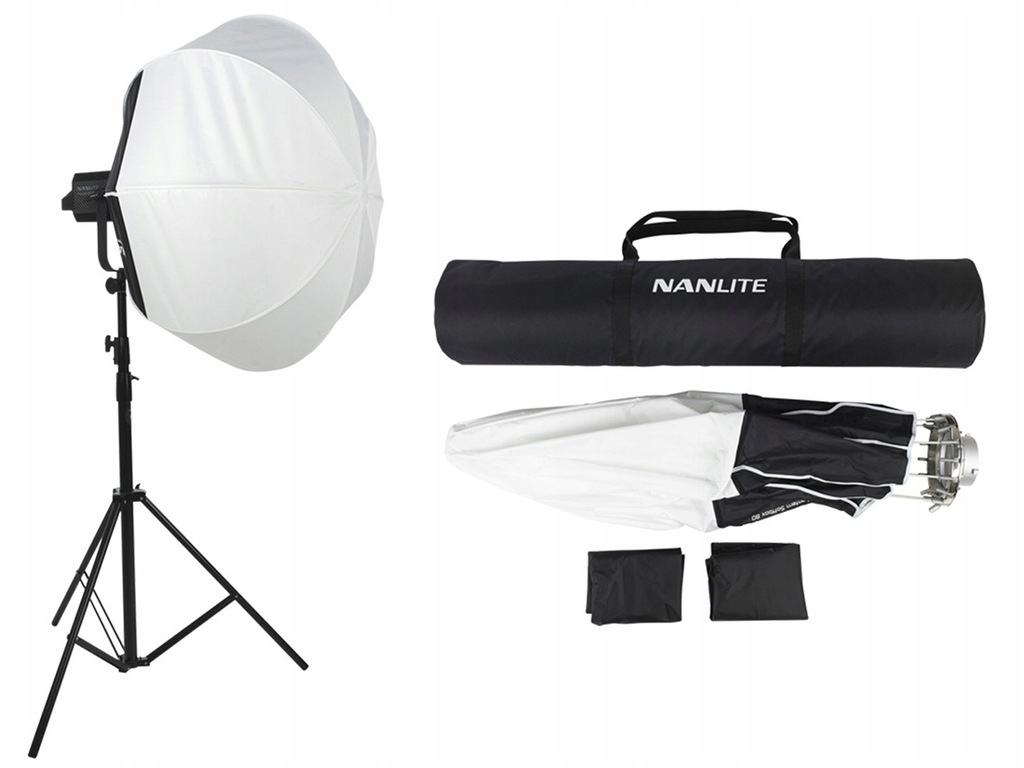 Softbox Nanlite Lantern LT-80 80cm mocowanie Bowens do lamp FS Forza