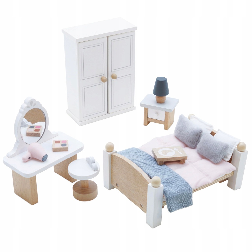 Le Toy Van - Wooden Daisylane Master Bedroom Dolls
