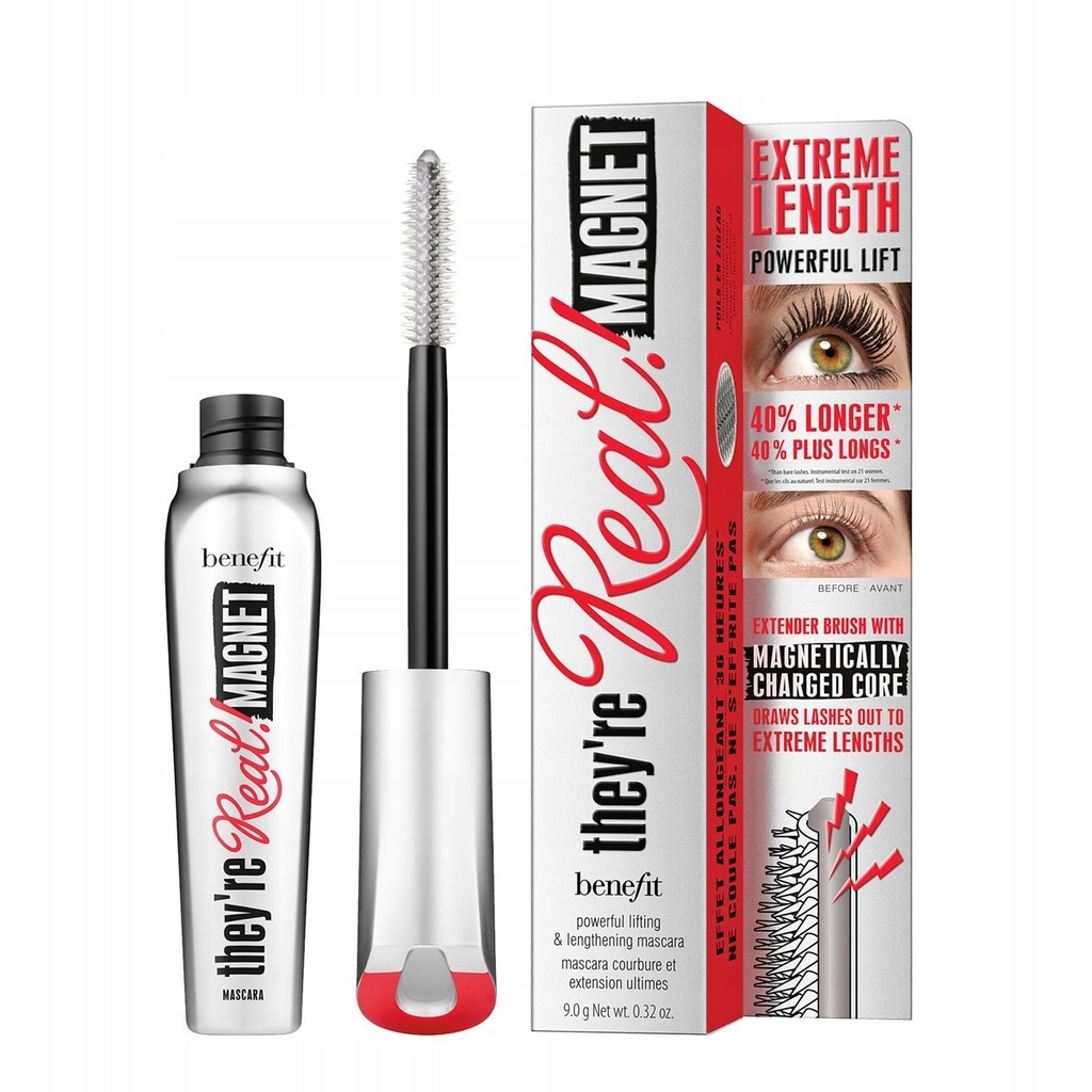 Benefit They're Real! Magnet Mascara ekstremalnie wydłużający tusz do rzęs