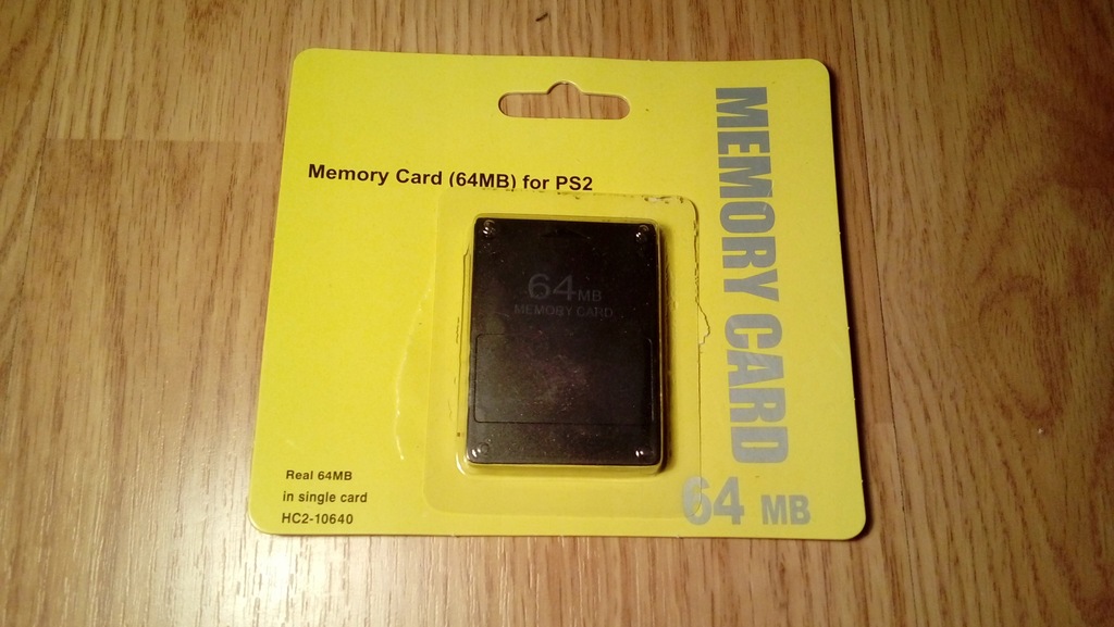 Karta pamięci PlayStation 2 z FreeMCBoot 1.96 PL