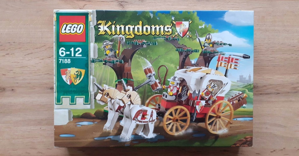 LEGO Castle 7188 Atak Na Królewski Powóz Nowy !