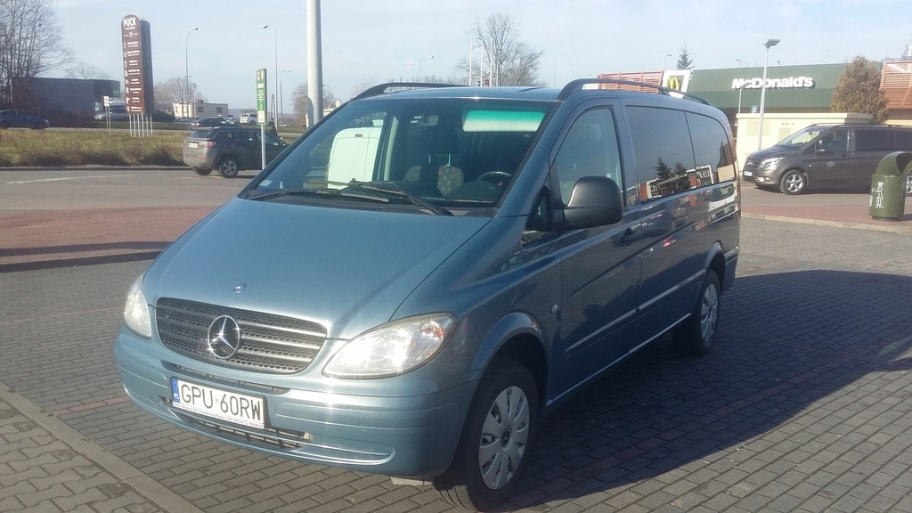 Mercedes Vito 115 CDI 8 osób FV 23 Salon Polska