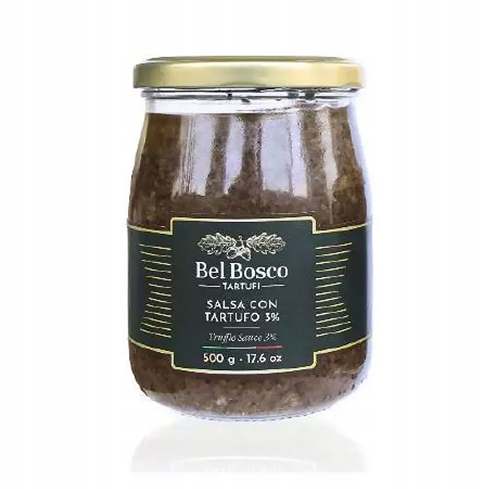 Pasta Truflowa 3% Sos Grzybowy z Czarną Truflą Letnią 500g Bel Bosco