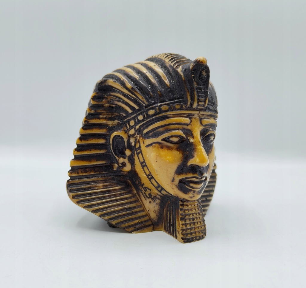 Egipt STARA główka z Egiptu Tutanchamon kolekcjone