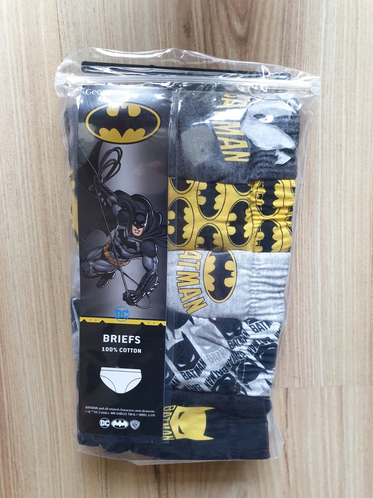 5-pak Majtki sklipki r104 Batman