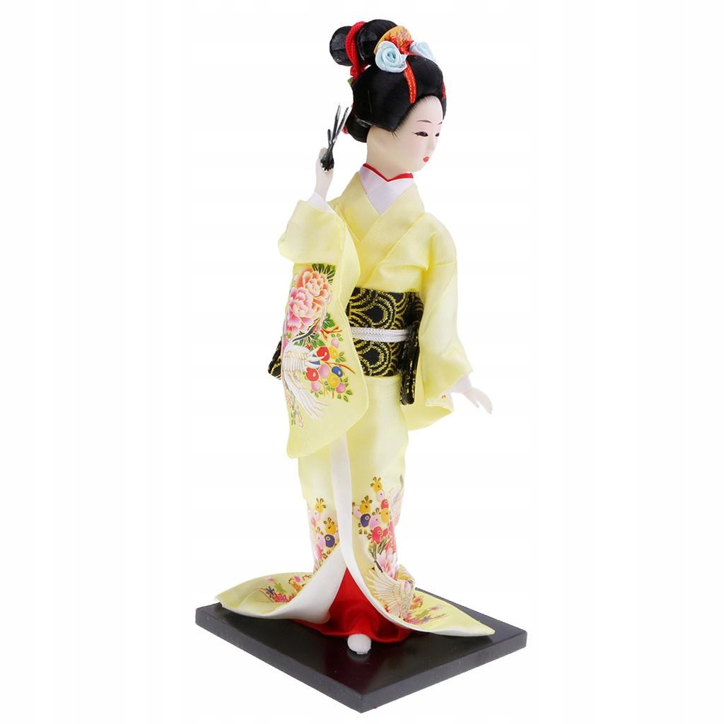 Japońskie kimono Damskie lalki Ozdoby 12261806254 - Allegro
