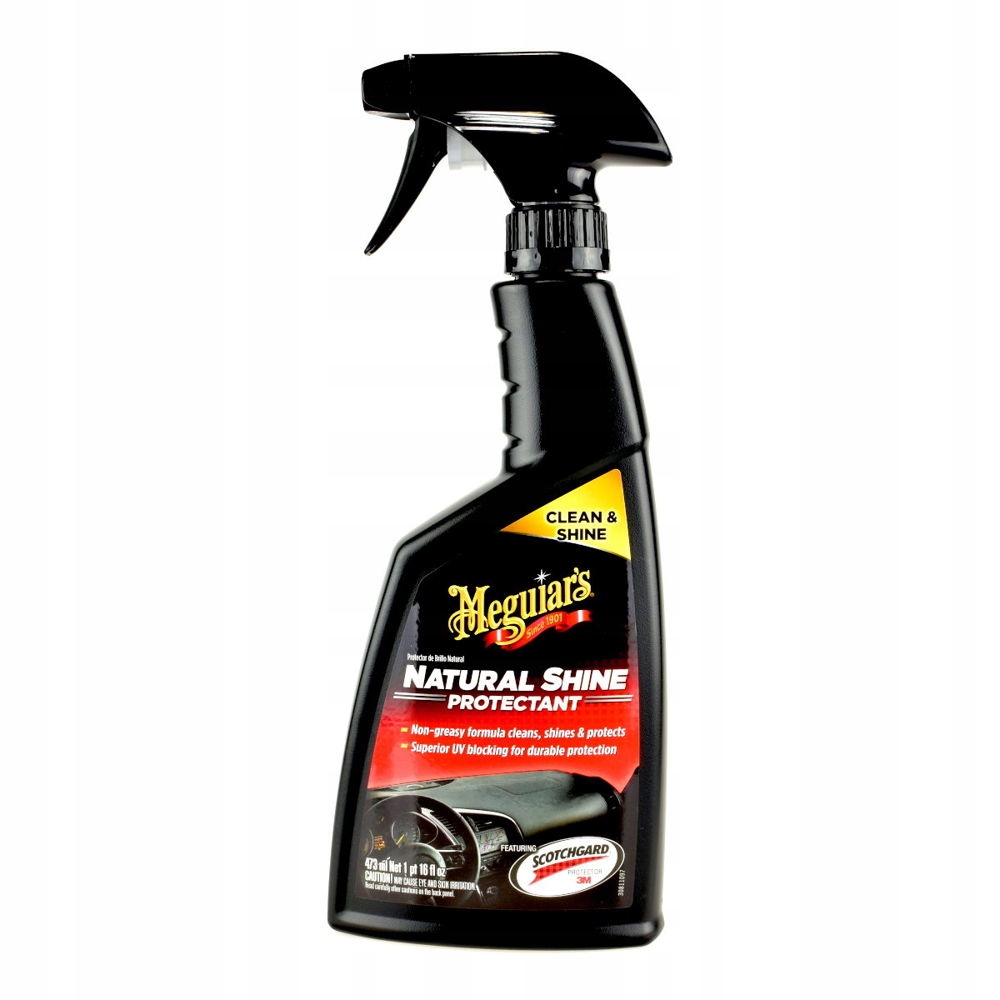 MEGUIARS NATURAL SHINE DO KOKPITU GUMY NABŁYSZCZA