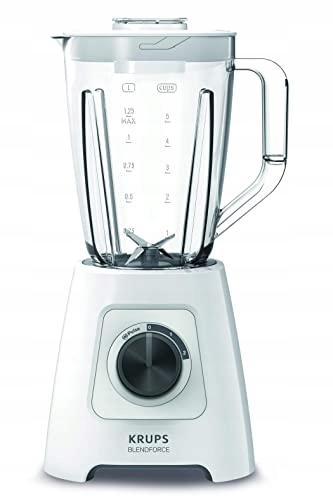 BLENDER KIELICHOWY KRUPS KB4201 BIAŁY 600 W 1,25 L