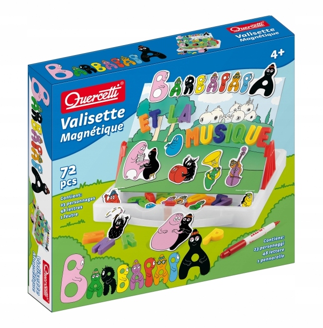 Quercetti Walizka BARBAPAPA 7422 + magnesy