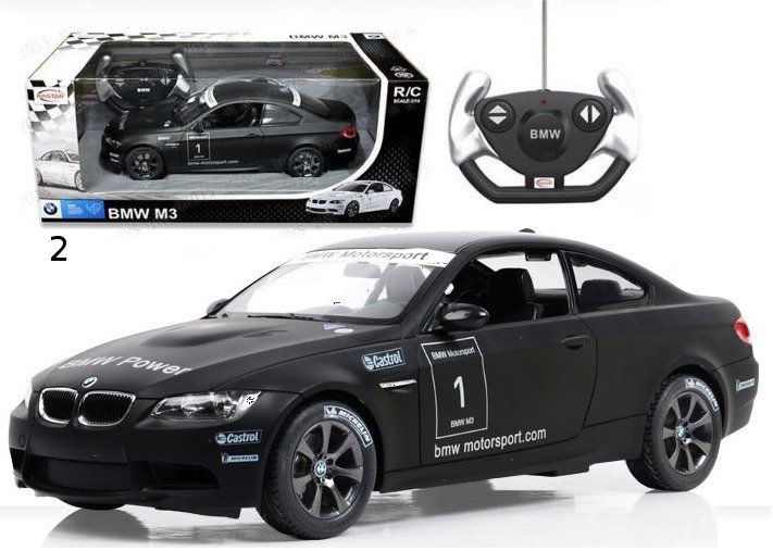 BMW M3 R/C sterowany 114 RASTAR MATOWY Drift AC