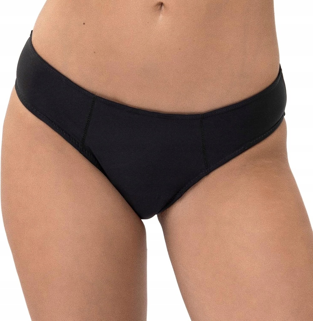 RESLIP CZARNE MAJTECZKI MENSTRUACYJNE ROZM. XS