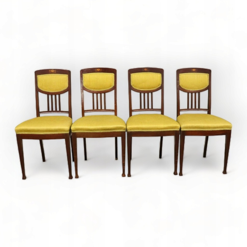 5012 krzesła tapicerowane, komplet 4 szt