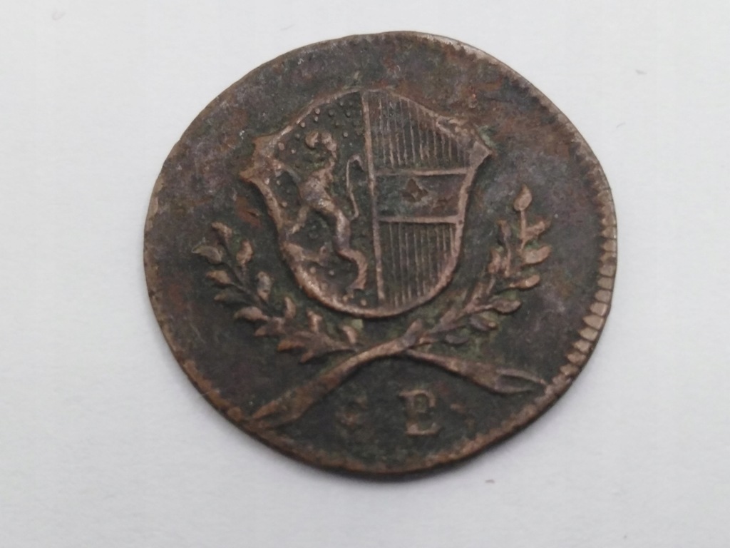 Moneta 1 pfennig 1792 Salzburg Austria