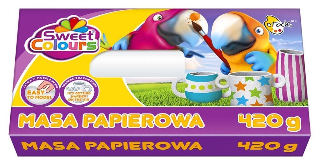 MASA PAPIEROWA 420G, SWEET COLOURS