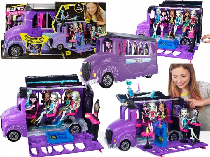monster high deluxe bus