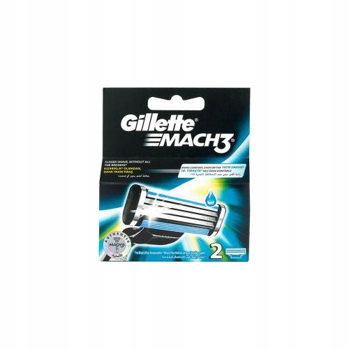 Gillette Mach3 Blades Wkłady 2 szt