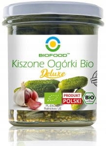 Ogórki kiszone deluxe bio 320 g (230 g) bio food