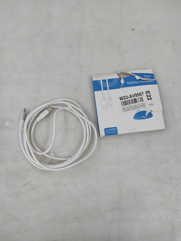 Yosou Kabel USB-C, 2m, biały