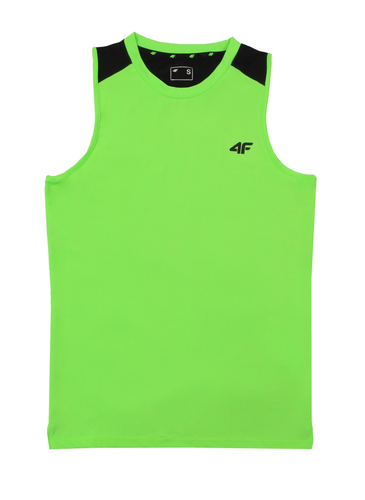 T-shirt męski 4F H4L19-TSDF001 zielony r. L