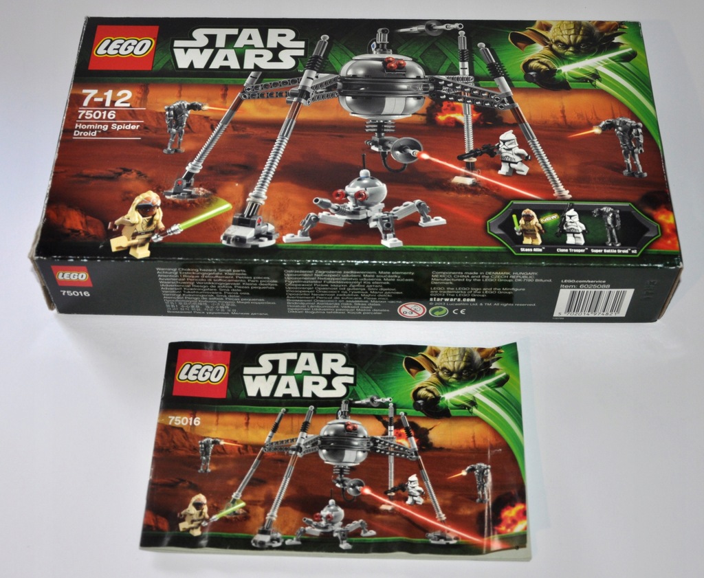 Купить LEGO Star Wars 75016 Самонаводящийся дроид-паук: отзывы, фото и ...