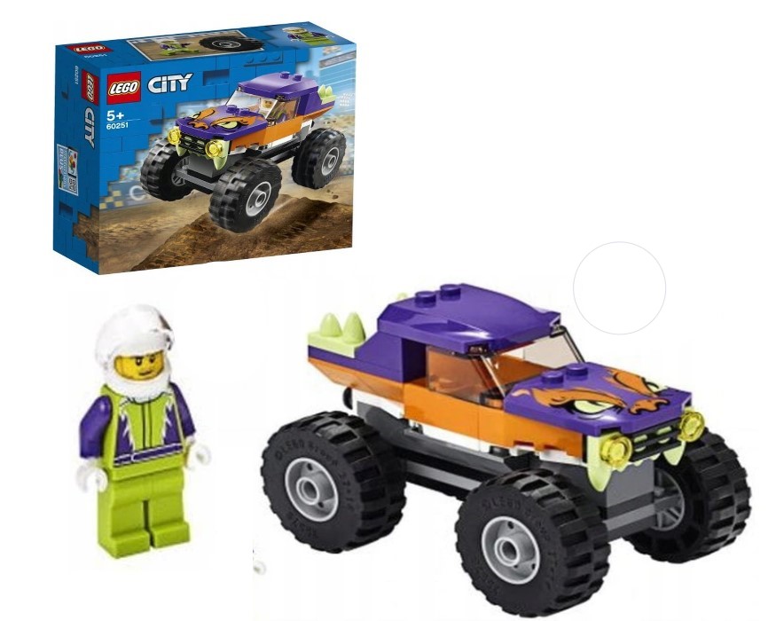 Lego CITY 60251 Monster Truck - 12616998898 - oficjalne archiwum Allegro
