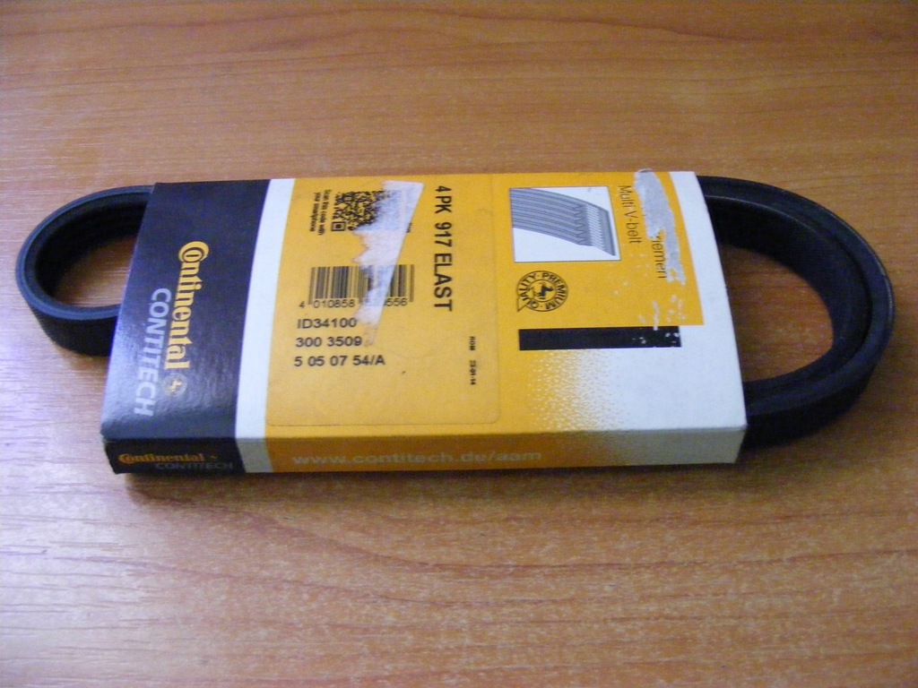 Pasek Klinowy 4 Pk 917 Elast Bmw 3 Touring 3d Oficjalne Archiwum Allegro
