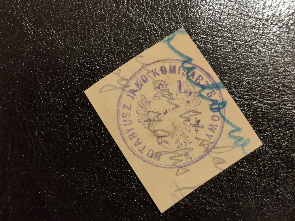 Stempel Notariusz jako Komisarz Sądowy