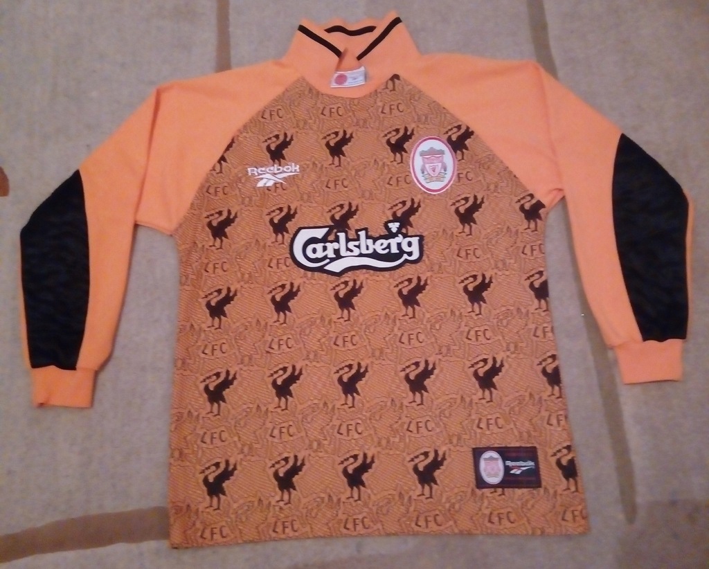 Liverpool FC koszulka / bluza bramkarska retro old