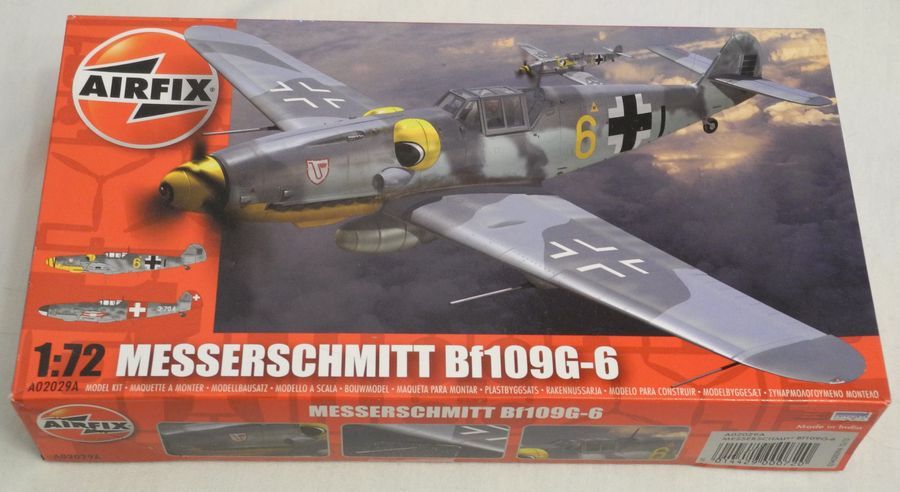 Messerschmitt Bf109G-6 skala 1:72 Airfix