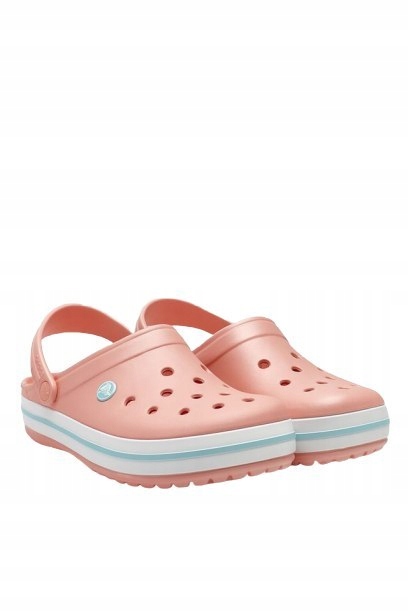 Crocs CROCBAND 04CI MELON ICE BLUE M7 LEMON/WHITE