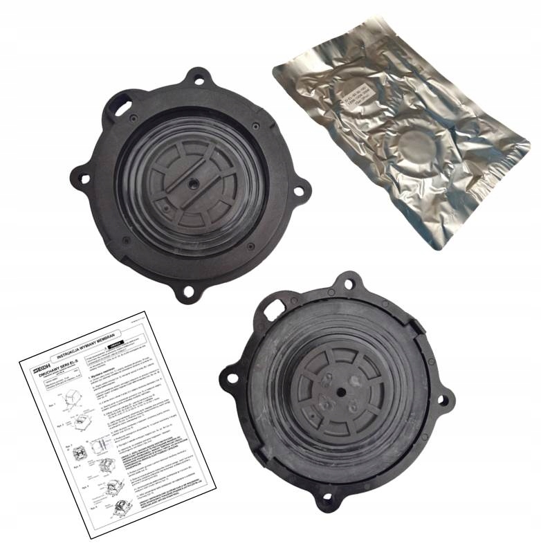 Oryginalne membrany pompy SECOH EL-S-60 (2szt.) - 9498426028 ...
