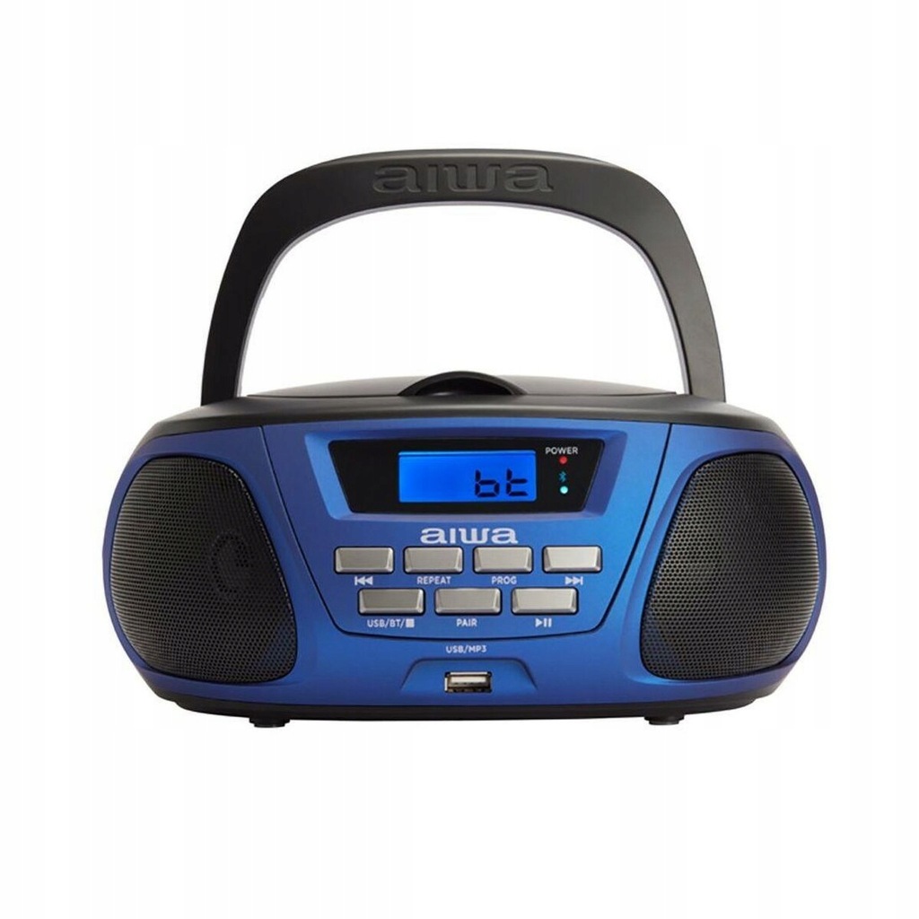CD-Radio Bluetooth MP3 Aiwa BBTU300BL 5W Nie