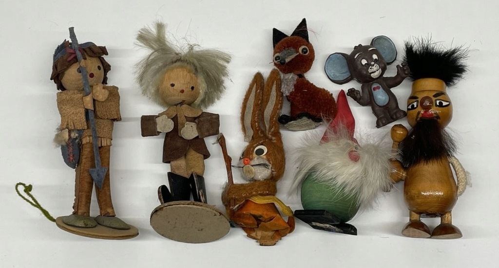 Figurki - Zabawki - Zestaw Figurek - PRL - CEPELIA