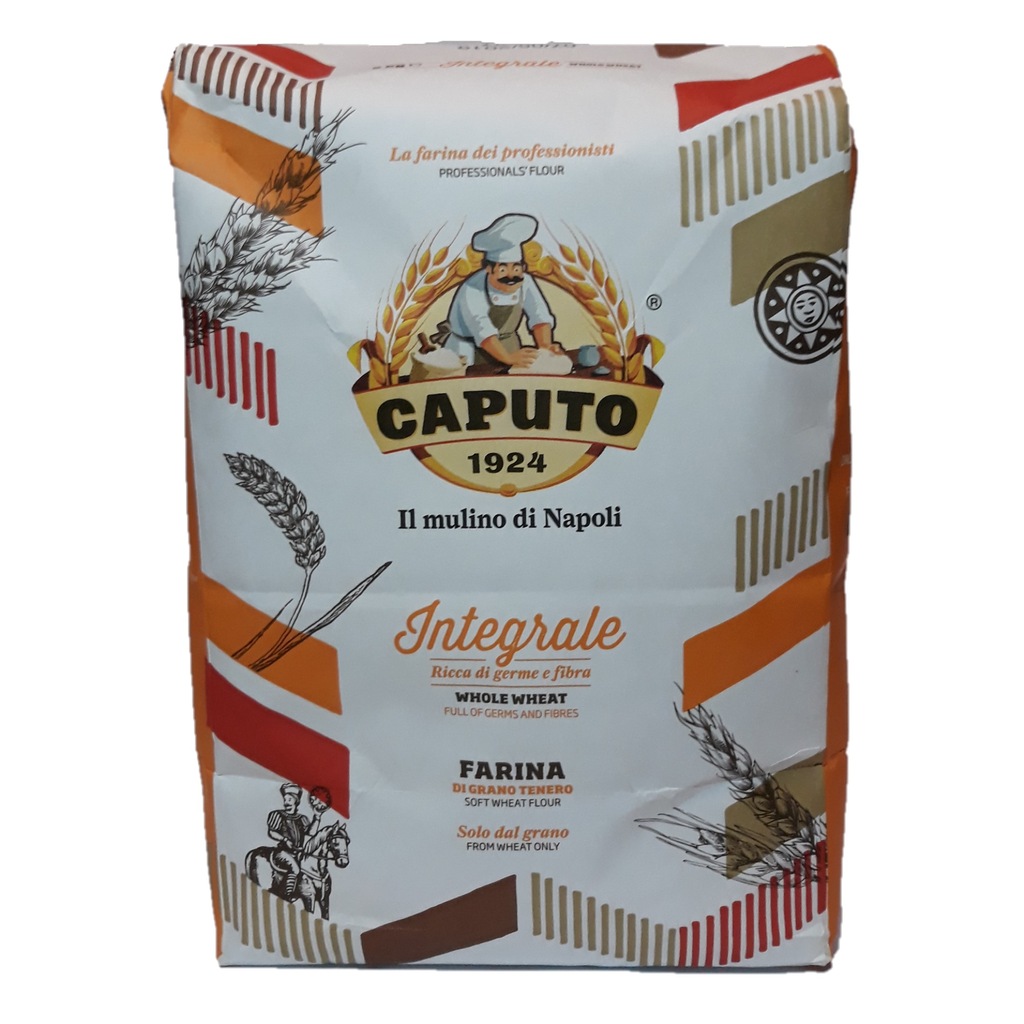 MĄKA PEŁNOZIARNISTA Caputo 5kg. Oryginalna włoska - 8073049419 ...