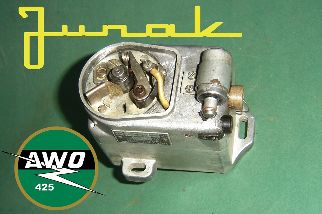 JUNAK M 07 10 AWO iskrownik ZS 3 oryginał BDB rzadki egzemplarz BEZ DATY !