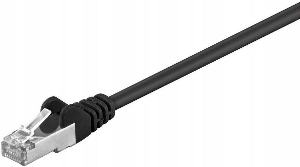 MicroConnect F/UTP CAT5e 5m Black PVC