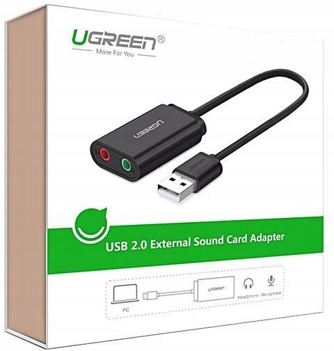 Купить UGREEN Внешняя звуковая карта USB со стереоразъемом: отзывы, фото, характеристики в интерне-магазине Aredi.ru