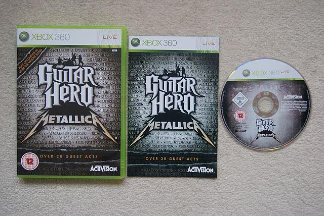 Guitar Hero Metallica Xbox 360