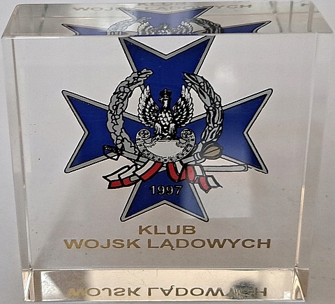 STATUETKA - KLUB WOJSK LĄDOWYCH - 1997 !