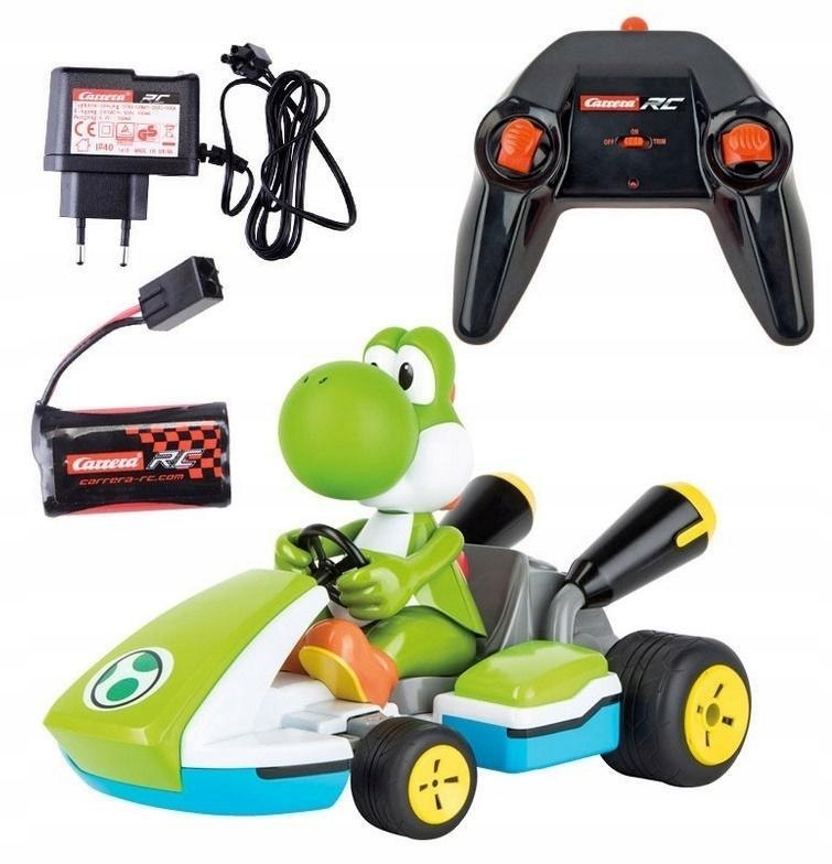 Carrera RC - Mario Kart Yoshi Race Kart z dźwię.