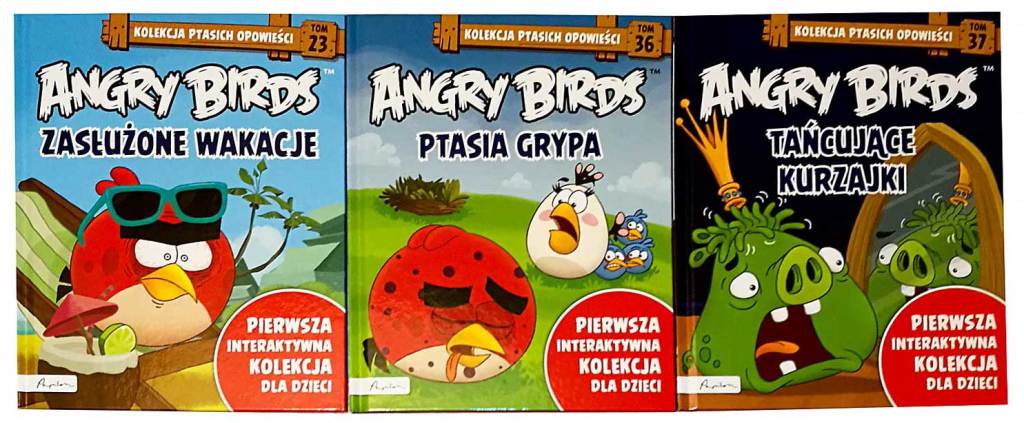 Angry Birds tom 23, 36 i 37 - NOWE