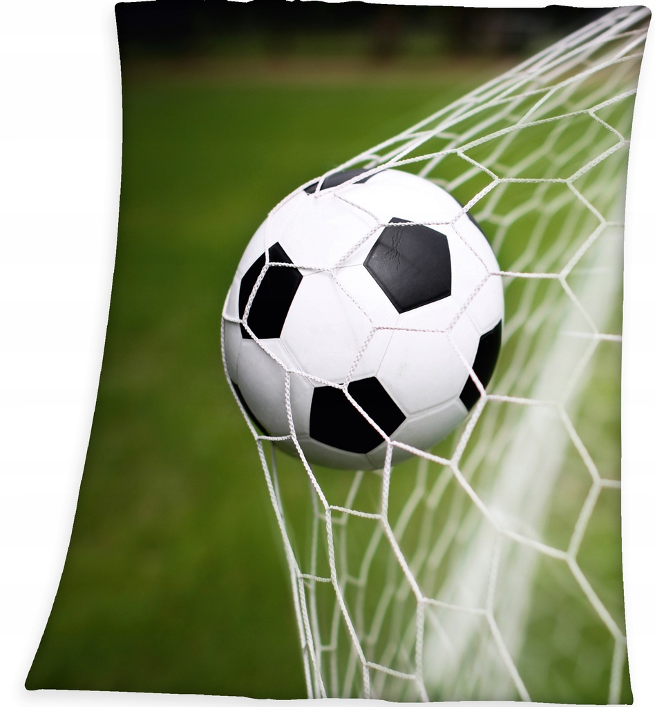 KOC PIŁKA NOŻNA W PIŁKI FOOTBALL KOCYK NARZUTA