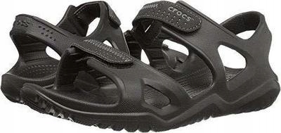 CROCS 203965-06 BUTY SANDAŁY MĘSKIE CZARNE R.42/43